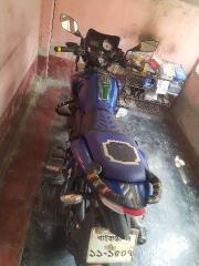 TVS Apache RTR 150 Matt Blue